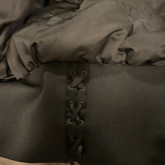 Blanc Noir Crop Fur lined winter coat New never worn - Picture 5 of 5